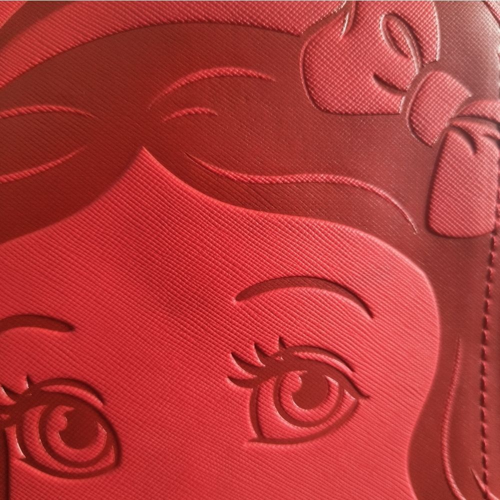Loungefly Disney Snow White Red Debossed Satchel - Picture 9 of 16